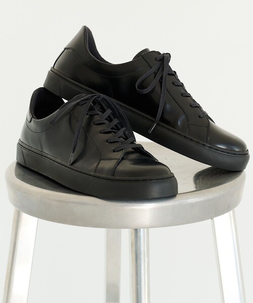 UNITED TOKYO（ユナイテッドトウキョウ）の「COMFORT Vibram LEATHER SHOES（スニーカー・メンズ・ホワイト/ブラック・1/2/3）」の13枚目の写真