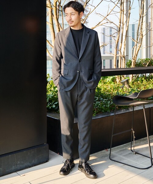 UNITED TOKYO（ユナイテッドトウキョウ）の「COMFORT Vibram LEATHER SHOES（スニーカー・メンズ・ホワイト/ブラック・1/2/3）」の15枚目の写真