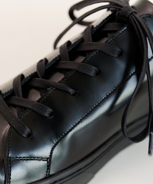 UNITED TOKYO（ユナイテッドトウキョウ）の「COMFORT Vibram LEATHER SHOES（スニーカー・メンズ・ホワイト/ブラック・1/2/3）」の17枚目の写真