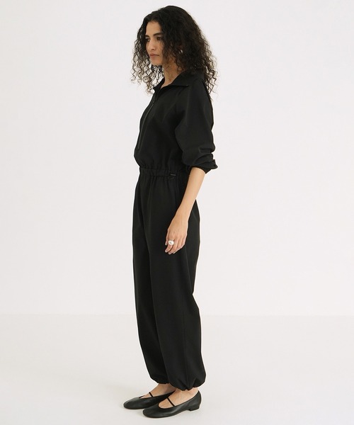 セール】HALF ZIP RASH GUARD JUMPSUITS（つなぎ/オールインワン