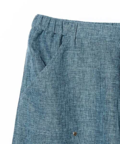 パンツ WHIMSY / LINEN PAINTER BAGGY SHORT MINT WHIMSY LINEN PAINTER BAGGY SHORT MINT | DUBDAB