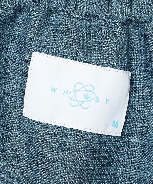 BEAMS T（ビームスティー）の「WHIMSY SOCKS / Linen Painter Baggy Short（その他パンツ・メンズ・ブルー・L/XL/M）」の8枚目の写真