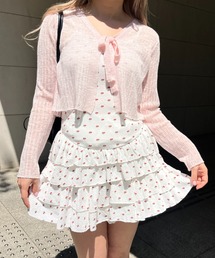 MORE self LOVE（モアセルフラブ）の「チェリーティアードワンピース（ワンピース）」