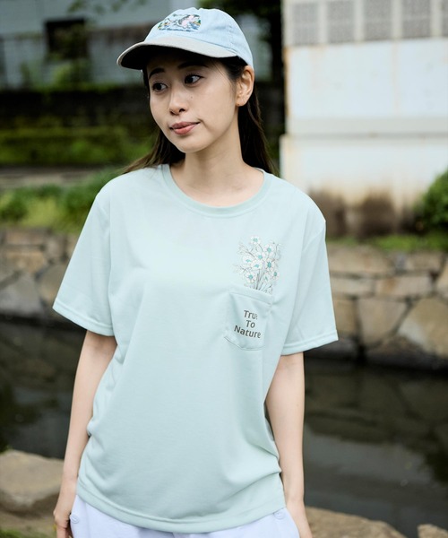 TSポケットブーケT S／S（Tシャツ/カットソー）｜Foxfire