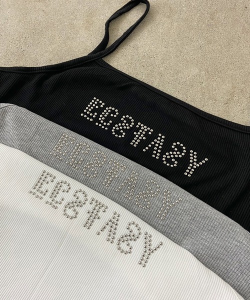 non-hedge（ノンヘッジ）の「ジップフードストーンロゴキャミソールセット（パーカー・レディース・グレー/ブラック/オフホワイト・FREE）」の7枚目の写真