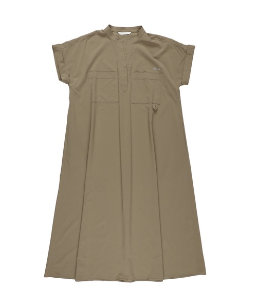 NANGA(ナンガ)の「EXCURSION DRESS/エクスカーションドレス(ワンピース・レディース・グリーン/ピンク/ブラック/ライトグリーン/カーキ・M/L/S)」の2枚目の写真