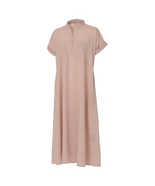 NANGA(ナンガ)の「EXCURSION DRESS/エクスカーションドレス(ワンピース・レディース・グリーン/ピンク/ブラック/ライトグリーン/カーキ・M/L/S)」の6枚目の写真