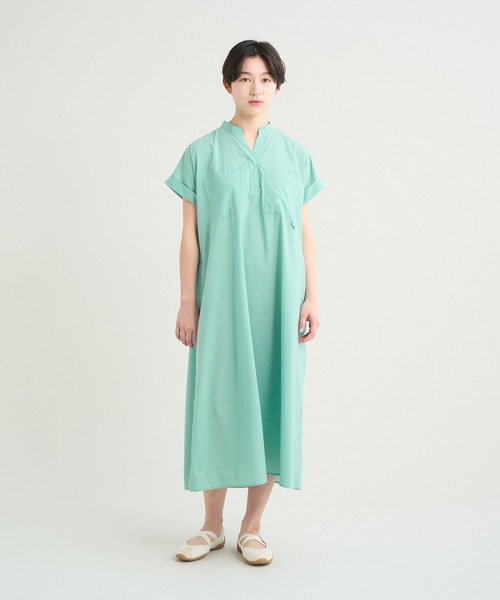 NANGA(ナンガ)の「EXCURSION DRESS/エクスカーションドレス(ワンピース・レディース・グリーン/ピンク/ブラック/ライトグリーン/カーキ・M/L/S)」の21枚目の写真