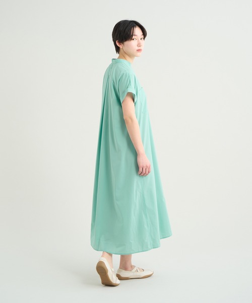 NANGA(ナンガ)の「EXCURSION DRESS/エクスカーションドレス(ワンピース・レディース・グリーン/ピンク/ブラック/ライトグリーン/カーキ・M/L/S)」の20枚目の写真