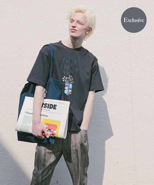 セール】『別注』OATSIDE×SENSE OF PLACE グラフィックショート