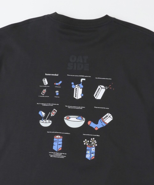 SENSE OF PLACE by URBAN RESEARCH（センスオブプレイスバイアーバンリサーチ）の「『別注』OATSIDE×SENSE OF PLACE　グラフィックショートスリーブ Tシャツ A（Tシャツ/カットソー・メンズ・ホワイト/ブラック/ライトブルー・MEDIUM/LARGE）」の21枚目の写真