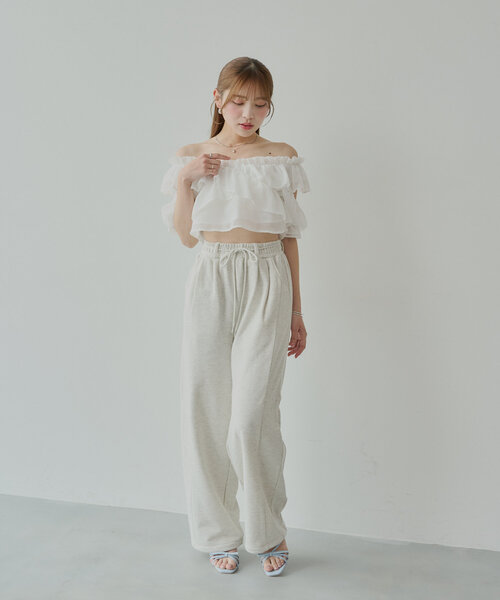 5色展開】リボンデザインヒールサンダル（サンダル）｜Chico