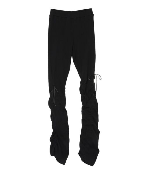 EVRIS（エヴリス）の「ドロストギャザーリブフレアパンツ（その他パンツ・レディース・ブラック/ブルー・FREE）」の16枚目の写真