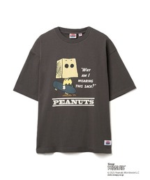 NO NEED（ノーニード）の「【NUTMEG/ナツメグ】Peaunts スケボーT（Tシャツ/カットソー）」