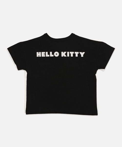 INTERMEZZO 黒 ポロシャツ　サンリオハローキティコラボ。 BISKEE×HELLO KITTYコラボ】ハローキティリボンスウェット chara