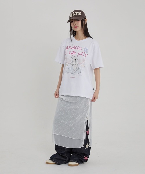 ★WAIKEI★ I Can Fly Short Sleeve T-shirt YKBE02TS05 セール】【UNISEX】Wai Kei／I CAN FLY T（Tシャツ/カットソー