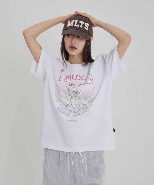 WaiKei（ワイケイ）の「【UNISEX】Wai Kei／I CAN FLY T（Tシャツ/カットソー・レディース・ホワイト・MEDIUM/LARGE）」の5枚目の写真