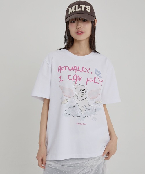 セール】【UNISEX】Wai Kei／I CAN FLY T（Tシャツ/カットソー