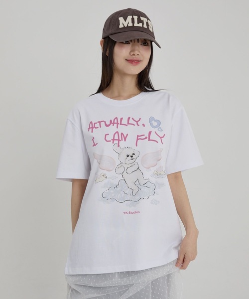 セール】【UNISEX】Wai Kei／I CAN FLY T（Tシャツ/カットソー