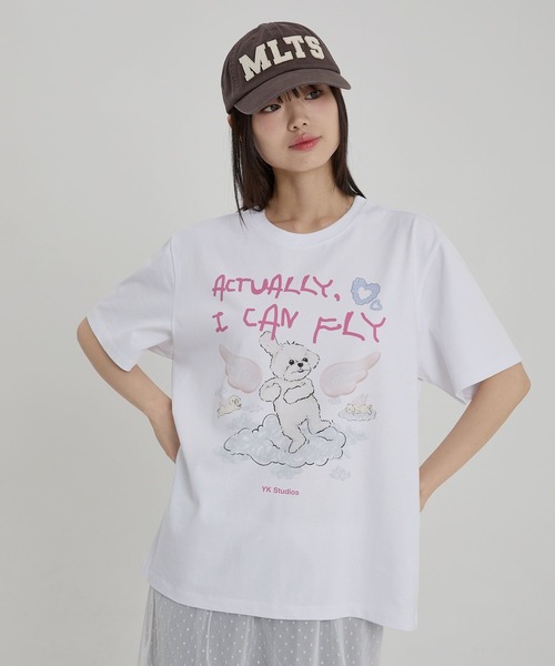 WaiKei（ワイケイ）の「【UNISEX】Wai Kei／I CAN FLY T（Tシャツ/カットソー・レディース・ホワイト・MEDIUM/LARGE）」の12枚目の写真