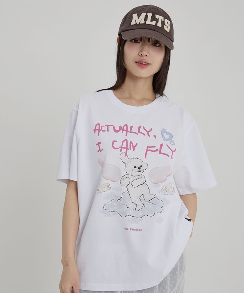 WaiKei（ワイケイ）の「【UNISEX】Wai Kei／I CAN FLY T（Tシャツ/カットソー・レディース・ホワイト・MEDIUM/LARGE）」の13枚目の写真