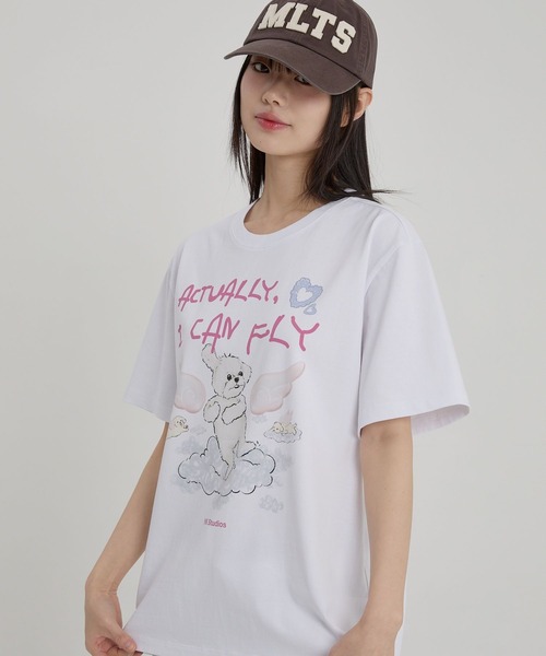 WaiKei（ワイケイ）の「【UNISEX】Wai Kei／I CAN FLY T（Tシャツ/カットソー・レディース・ホワイト・MEDIUM/LARGE）」の14枚目の写真