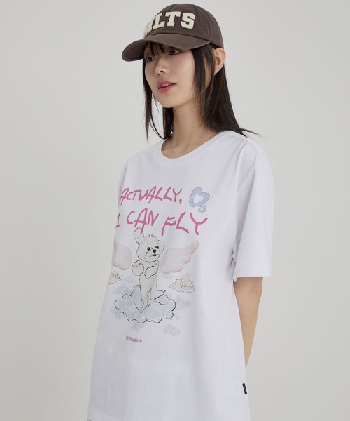 WaiKei（ワイケイ）の「【UNISEX】Wai Kei／I CAN FLY T（Tシャツ/カットソー・レディース・ホワイト・MEDIUM/LARGE）」の16枚目の写真