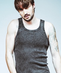 NO ID. | 【NO ID.】Fraise Tank Top / フライス タンク トップ(Tシャツ/カットソー)