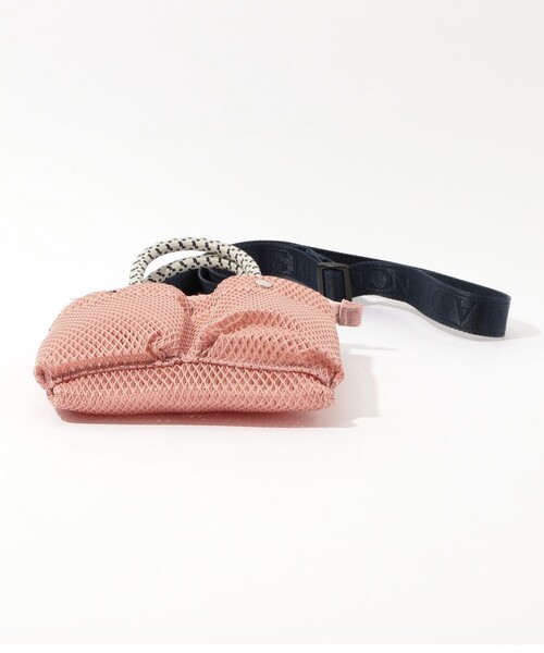 NOMADIS（ノマディス）の「NOMADIS HELMET MESH PETIT バッグ（ショルダーバッグ・レディース・ライトピンク/ホワイト・FREE）」の6枚目の写真