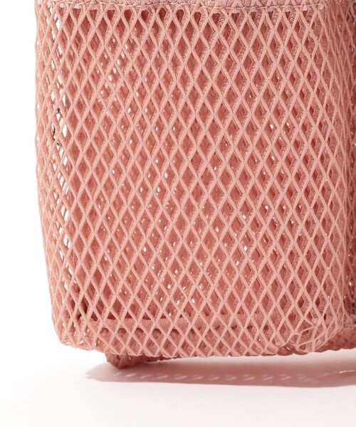 NOMADIS（ノマディス）の「NOMADIS HELMET MESH PETIT バッグ（ショルダーバッグ・レディース・ライトピンク/ホワイト・FREE）」の8枚目の写真