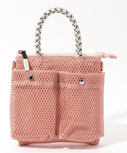 NOMADIS ベージュ ショルダーバッグ NOMADIS / HELMET MESH Petit ショルダーバッグ（ショルダー
