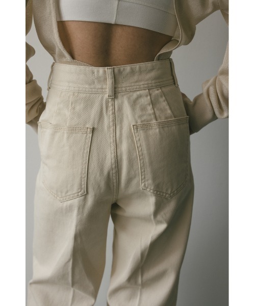 STYLEMIXER（スタイルミキサー）の「センタープレスワイドデニム（デニムパンツ・レディース・インディゴブルー/アイボリー・X-SMALL/SMALL/MEDIUM/LARGE）」の17枚目の写真