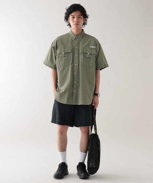 Columbia コロンビア ナイロンカーゴショートパンツ 撥水 UV