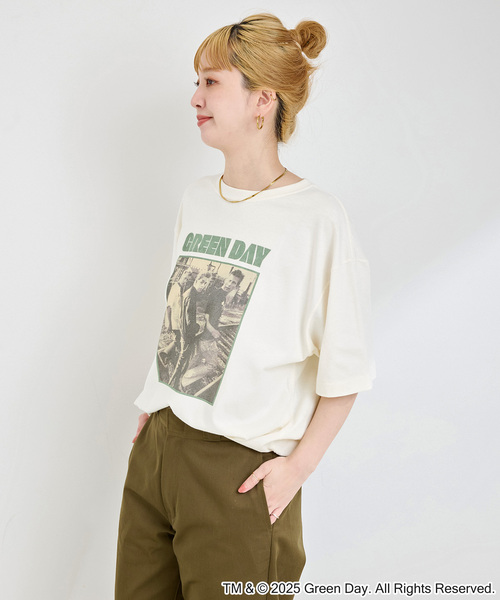 GOOD ROCK SPEED(グッドロックスピード)の「《追加》【WEB限定】GOOD ROCK SPEED/グッドロックスピード GREEN DAY ロックTEE(Tシャツ/カットソー・レディース・アイボリー・FREE)」の16枚目の写真
