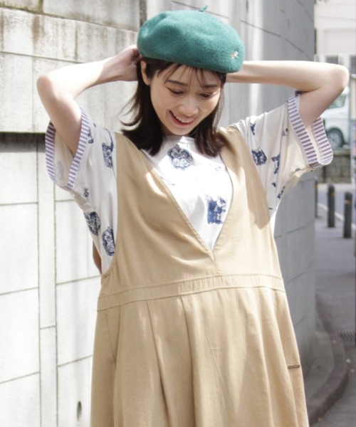 セール】SUPER HAKKA×庄島歩音「tiny lives」プリントTシャツ（T