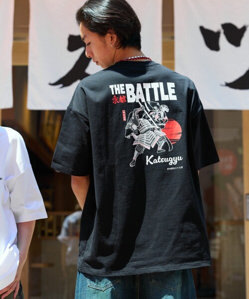 限定展開 牛カツ京都勝牛×FREAK'S STORE 別注 ビッグシルエット バック