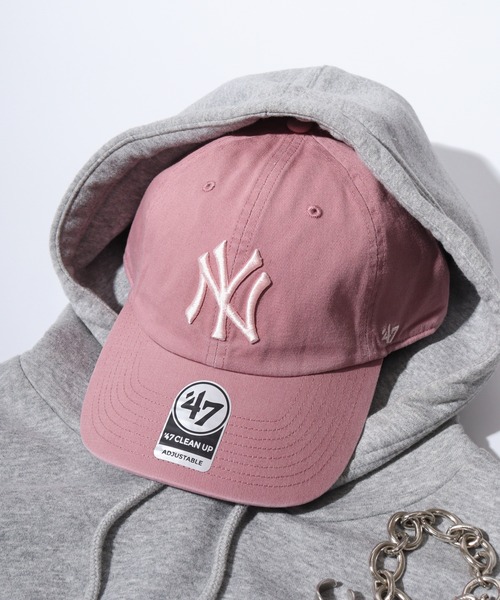 '47（フォーティーセブン）の「MLB公認 ’47BRAND Ballpark CLEAN UP CAP クリーナップキャップ BBCAP（キャップ・メンズ・ネイビー/モーブ系2/モーブ系/モーブ系1/ネイビー系・FREE）」の3枚目の写真