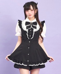 セットアップ（ブラック/黒色系・ビジュー）ファッション通販