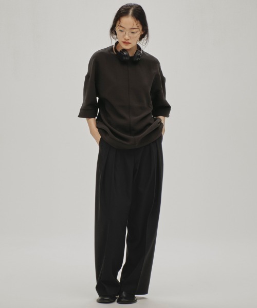 TODAYFUL新品未使用Back Satin Pullover 半袖　トップス セール】Back Satin Pullover（Tシャツ/カットソー）｜TODAYFUL