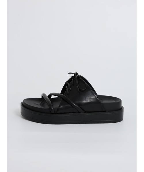 Bella lume（ベッラルーメ）の「【NK】【it】【Bella Lume(ベッラルーメ)】アーバンサンダル（サンダル・レディース・ブラック・SMALL/MEDIUM/LARGE）」の10枚目の写真