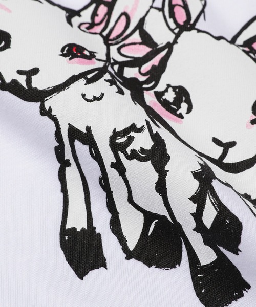ERI PRINT BABY TEE KNIT（Tシャツ/カットソー）｜Sky High Farm