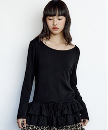roughneck/ロフネック/RUFFLE PLAIN T-SHIRTS