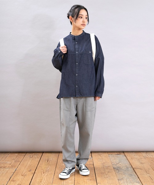 URCH RNA(アーチ アールエヌエー)の「R4348 PJ'Sシルエットのスラックスパンツ(その他パンツ・レディース・ベージュ/ブラウン/グレー・FREE)」の11枚目の写真