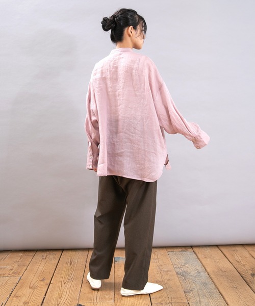 URCH RNA(アーチ アールエヌエー)の「R4348 PJ'Sシルエットのスラックスパンツ(その他パンツ・レディース・ベージュ/ブラウン/グレー・FREE)」の14枚目の写真