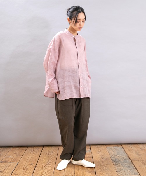 URCH RNA(アーチ アールエヌエー)の「R4348 PJ'Sシルエットのスラックスパンツ(その他パンツ・レディース・ベージュ/ブラウン/グレー・FREE)」の12枚目の写真