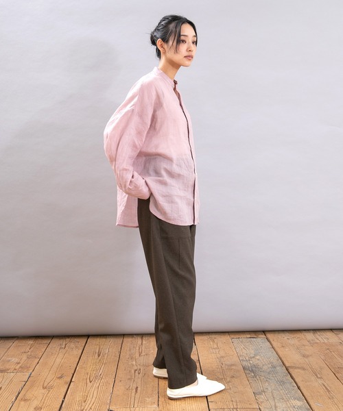 URCH RNA(アーチ アールエヌエー)の「R4348 PJ'Sシルエットのスラックスパンツ(その他パンツ・レディース・ベージュ/ブラウン/グレー・FREE)」の13枚目の写真