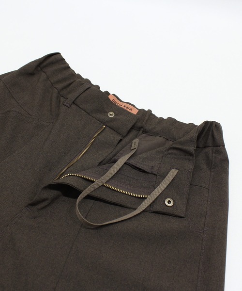 URCH RNA(アーチ アールエヌエー)の「R4348 PJ'Sシルエットのスラックスパンツ(その他パンツ・レディース・ベージュ/ブラウン/グレー・FREE)」の16枚目の写真