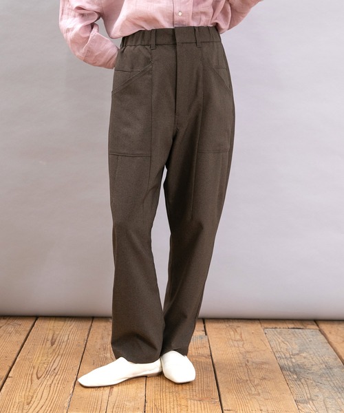 セール】R4348 PJ'Sシルエットのスラックスパンツ（その他