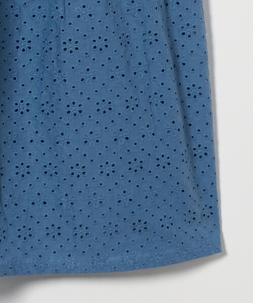 green label relaxing（グリーンレーベルリラクシング）の「ローンレース ティアードスカート / キッズ  140cm-160cm（スカート・キッズ・ロイヤルブルー/オレンジ・160cm/150cm/140cm）」の5枚目の写真