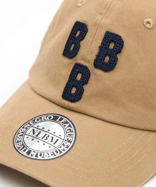 SETUP7(セットアップセブン)の「【NLBM】Birmingham Black Barons Washed CAP(キャップ・メンズ・ブラック/ベージュ/ネイビー・FREE)」の8枚目の写真